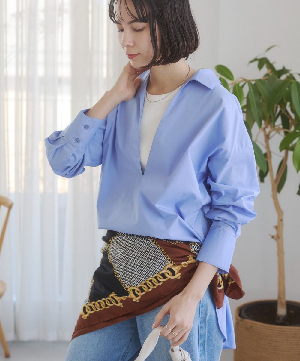 WEGO 【ANGIE VINTAGE】スキッパーシャツ 