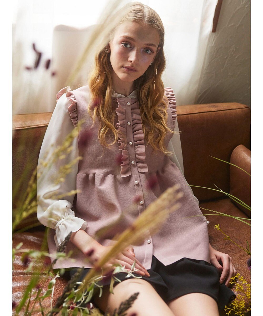 TOCCA 【洗える】DOLLY GILET ニットジレ 