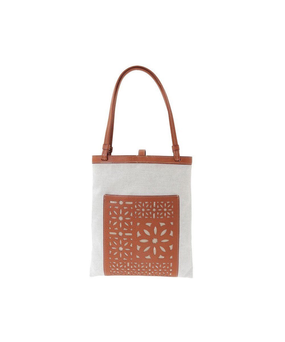 genten タペストリーカットワーク トートバッグ 
