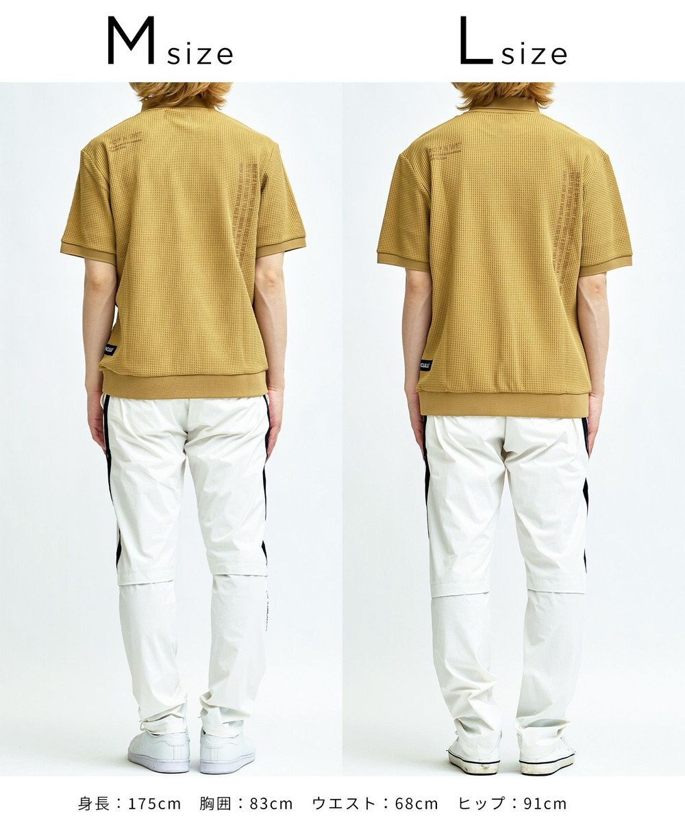 PW CIRCULUS 【MEN】ワッフルポロ 2026年モデル ゴルフ 