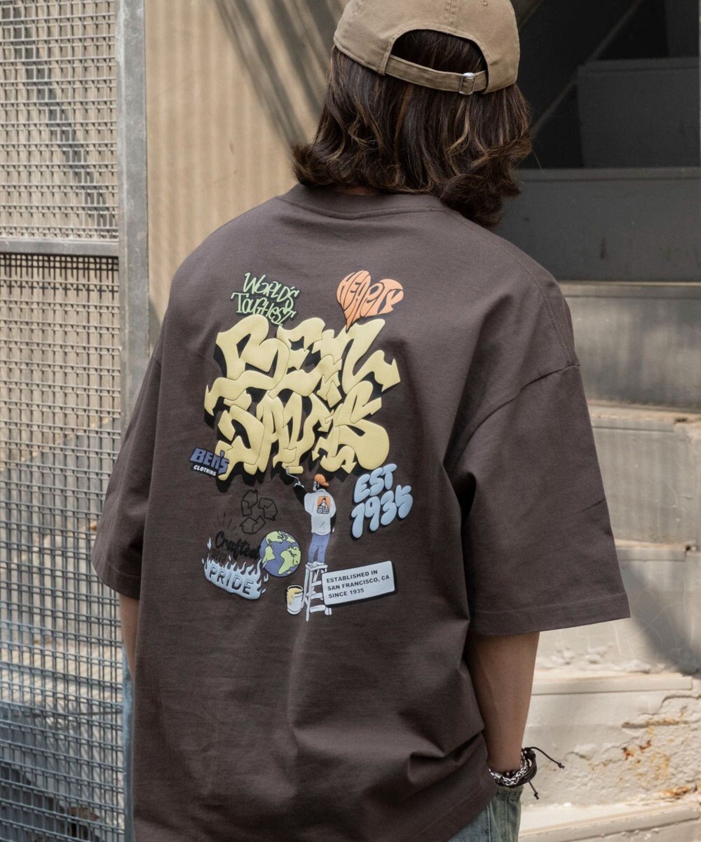 WEGO 別注BENDAVISIプランプロゴT（SS） 