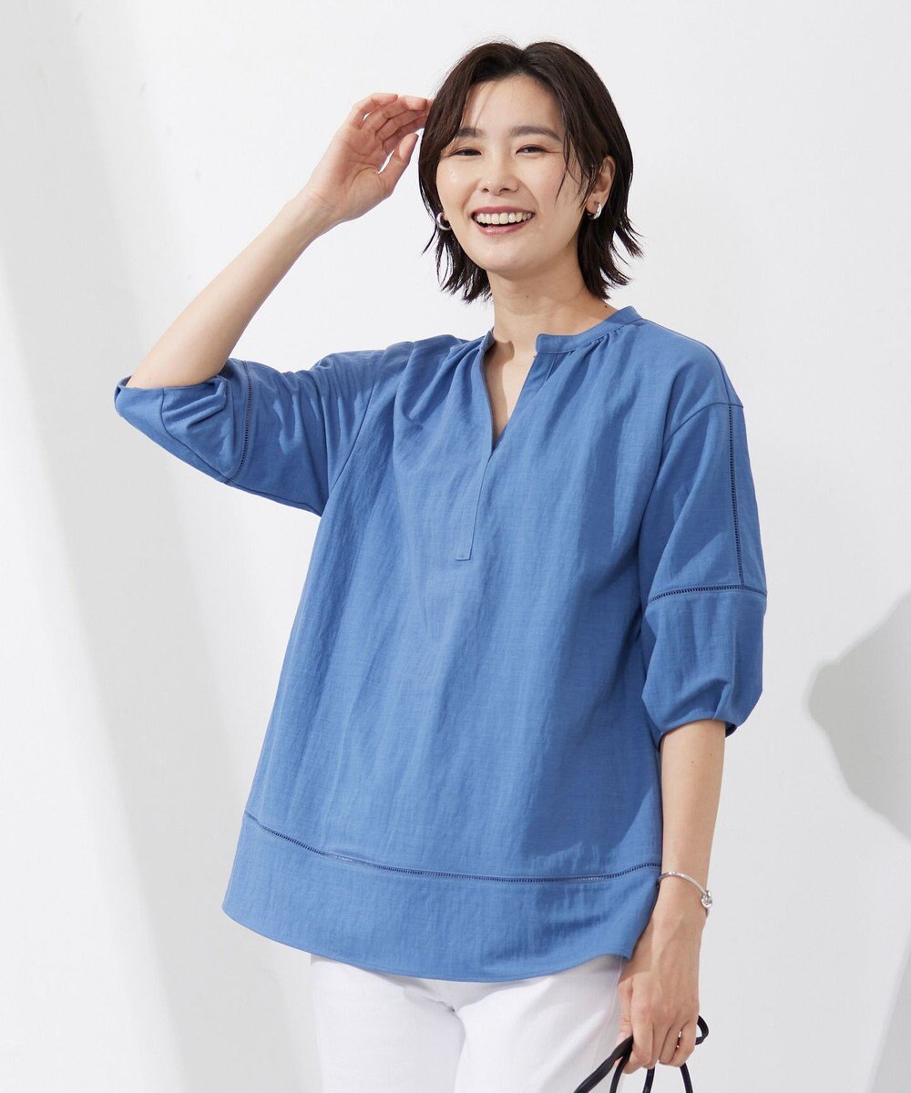 J.PRESS LADIES L ナチュラルジャージー カットソー 