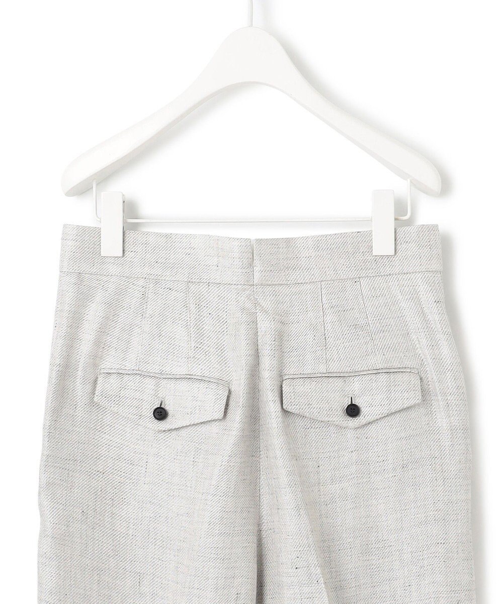 ICB 【日本製】トリアセリネンシャイニーツイル ワイドパンツ 