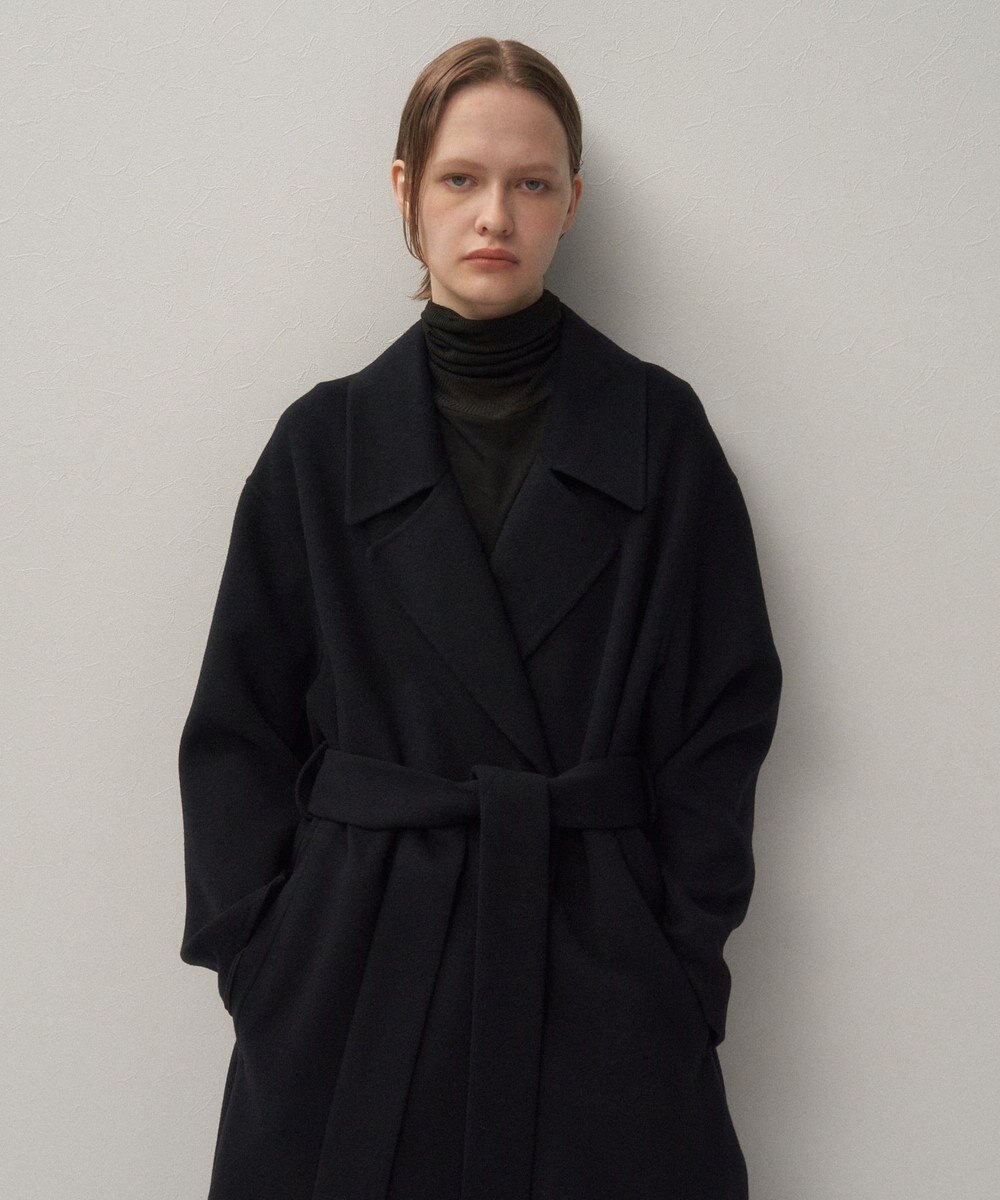ATON MERINO DOUBLE MELTON | ガウンコート 
