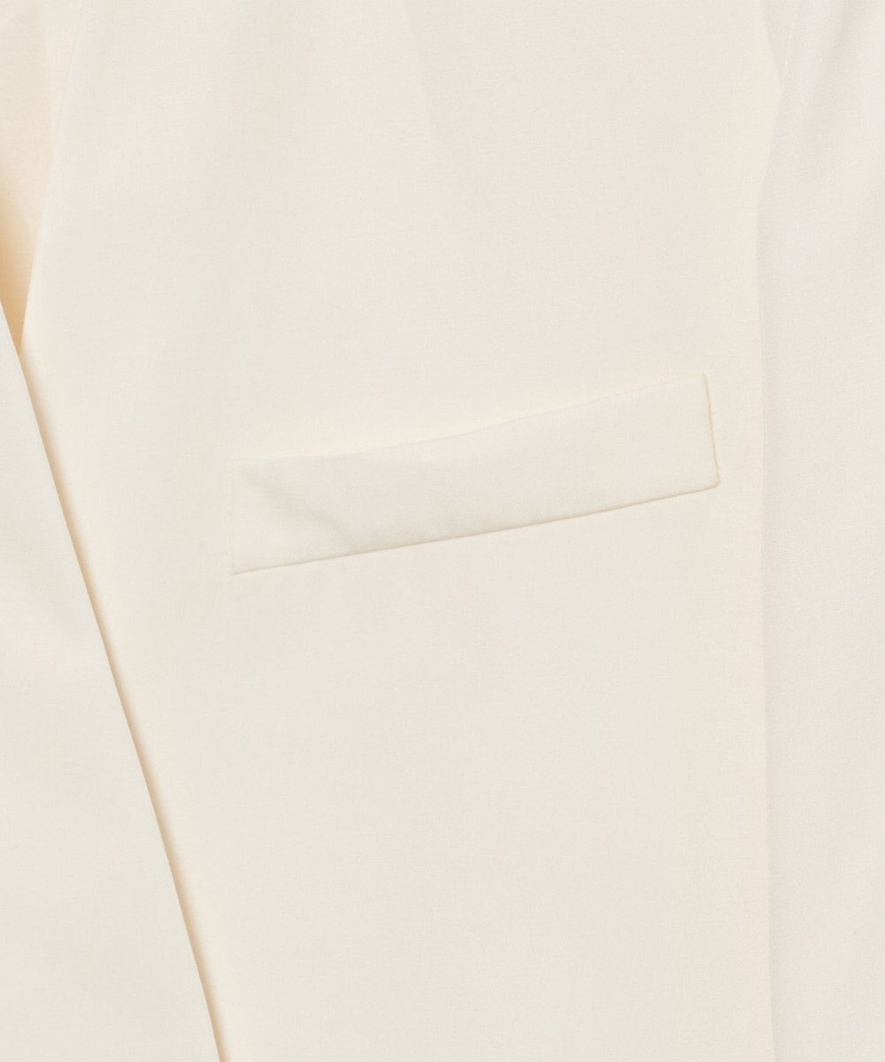 JOSEPH ソフトコットンシルク　ノーカラージャケット 