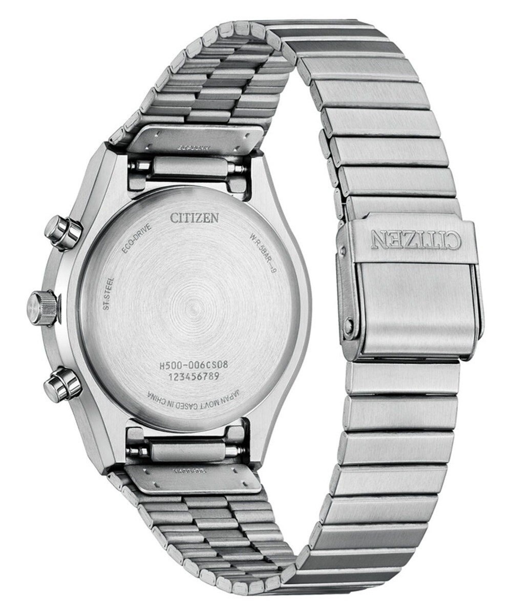 CITIZEN 【2023年度グッドデザイン賞受賞モデル】RECORD LABEL レコードレーベル エコ・ドライブ 1984 chronograph 