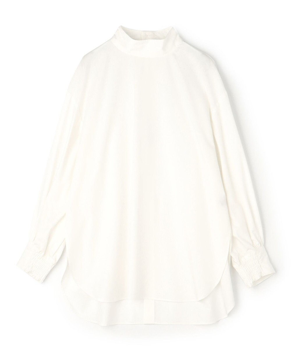 UNFILO ハイネックブラウス 