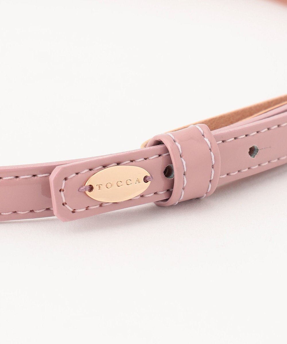 TOCCA ENAMEL RIBBON BELT ベルト 