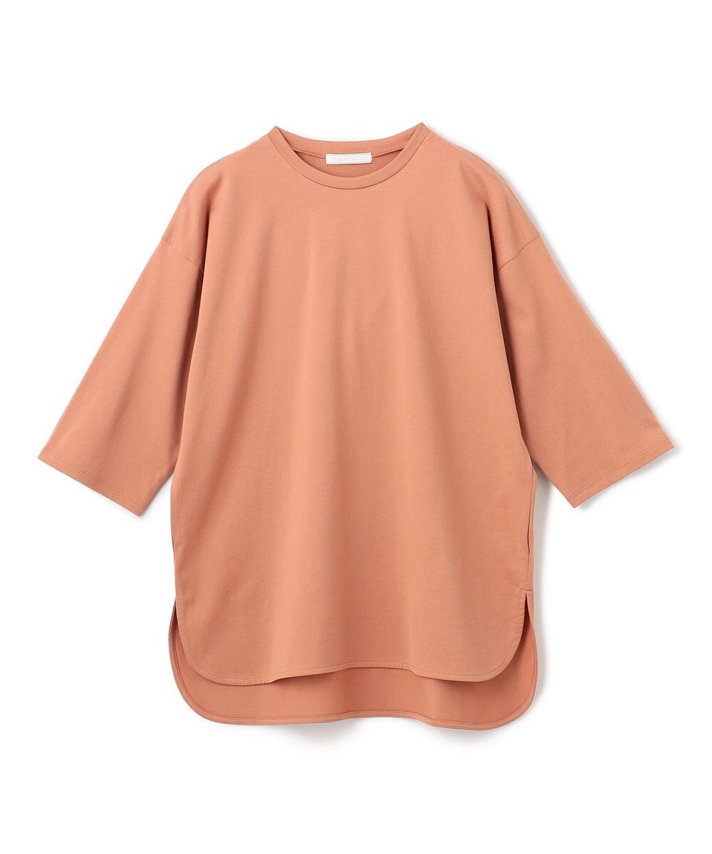 BEIGE， 【BEIGEecru/WEB限定・洗える】JERSEY STITCH / コットンオーバーサイズトップス 