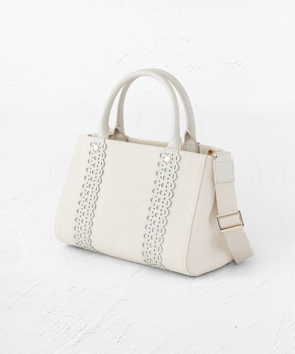 TOCCA 【大人百花掲載】LACE TOTE トートバッグ 