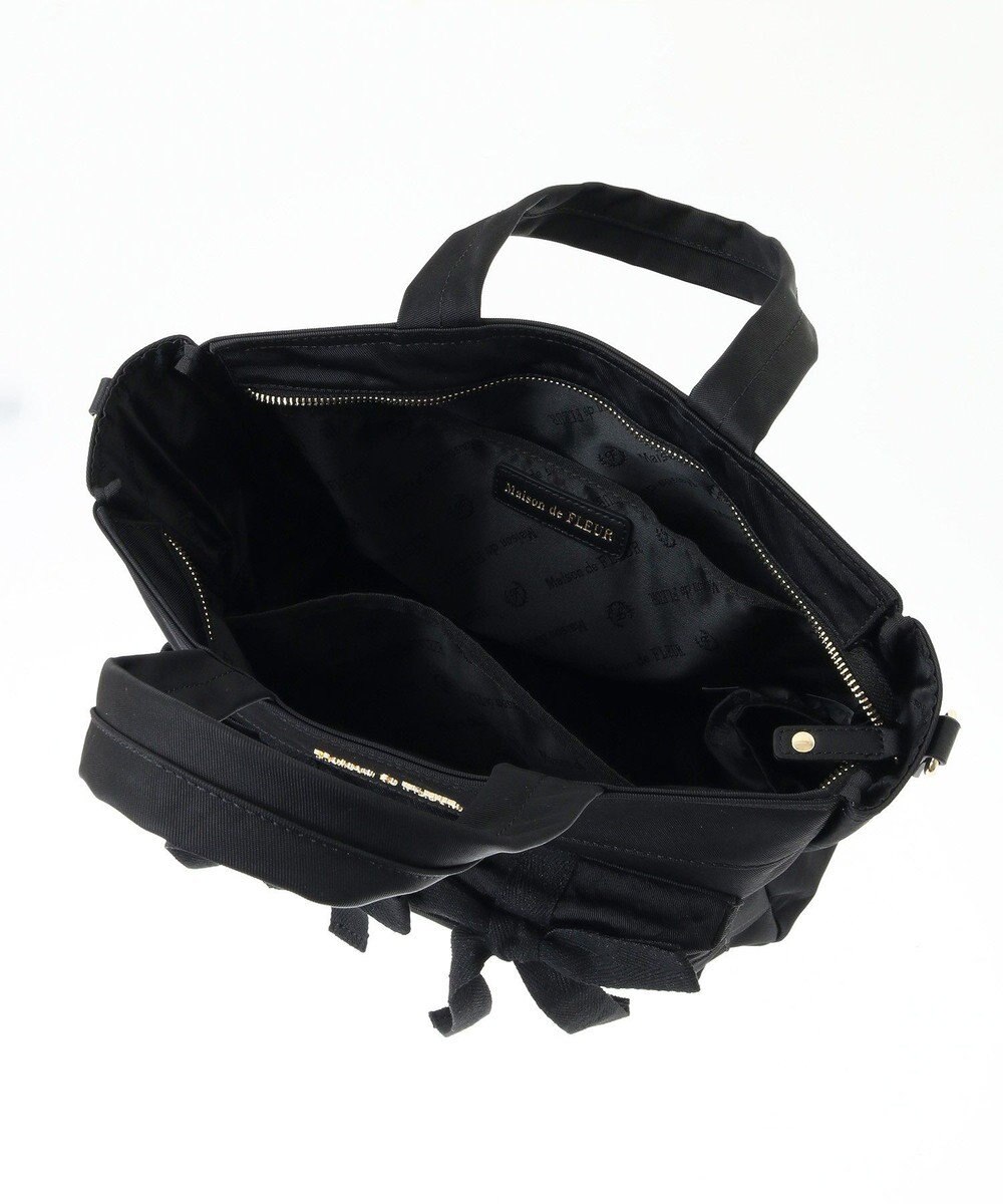 Maison de FLEUR ボンネルリボンショルダーバッグ 