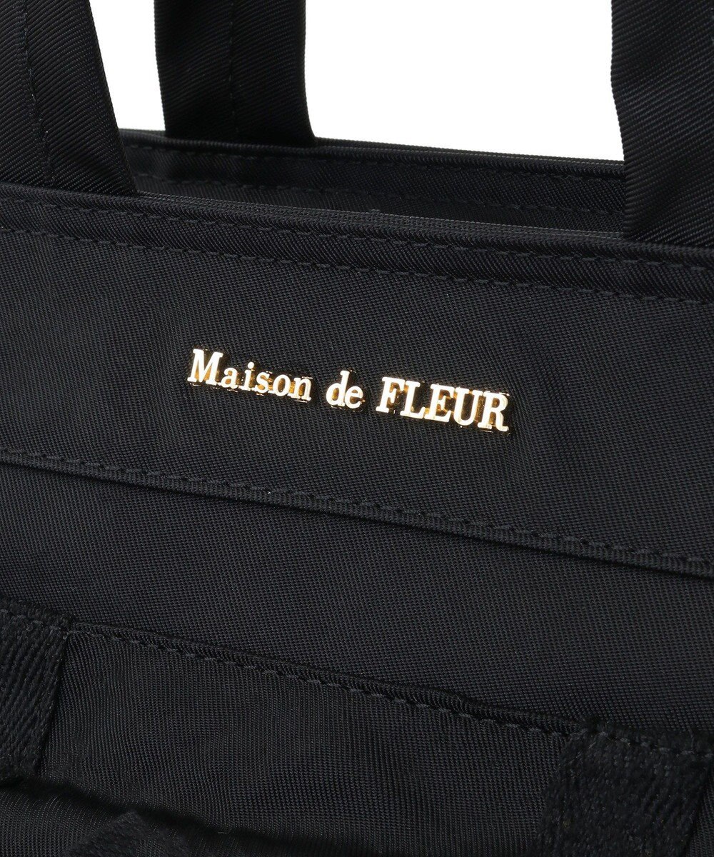Maison de FLEUR ボンネルリボンショルダーバッグ 
