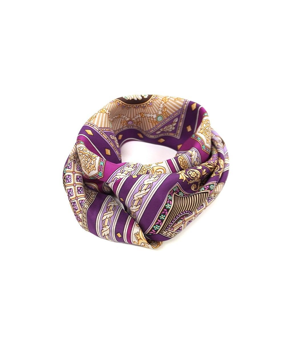 Marca 【伝統横濱スカーフ】宝石箱  大判 シルクツイル スカーフ 