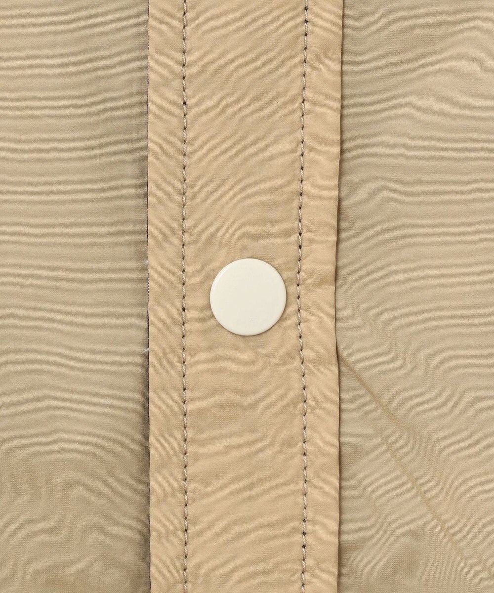 J.PRESS MEN マルチチェック×ナイロンタフタワッシャー リバーシブルシャツ 