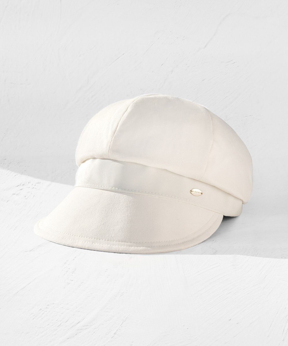 TOCCA 【百田夏菜子さん着用】【サイズ調整可】BELTED GROSGRAIN キャスケット 帽子 