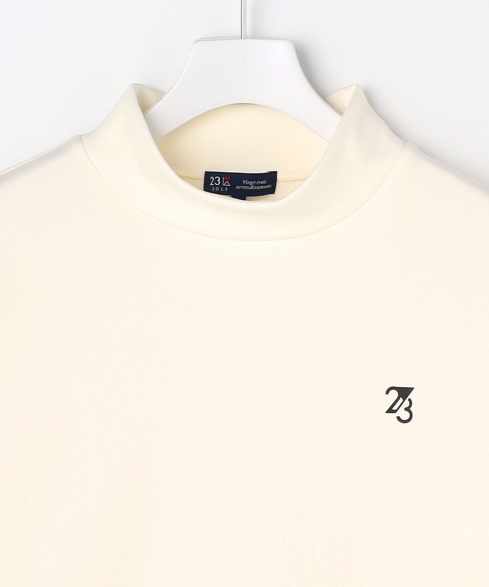 23区GOLF 【MEN】ストレッチ裏フリースモックネック 