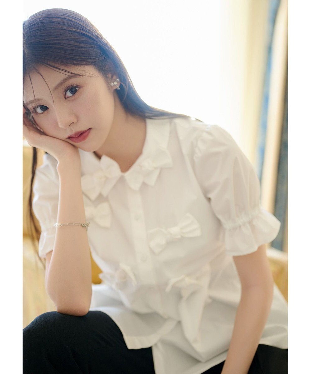 TOCCA 【鈴木ゆうかさん着用】BOUNCY RIBBON ブラウス 