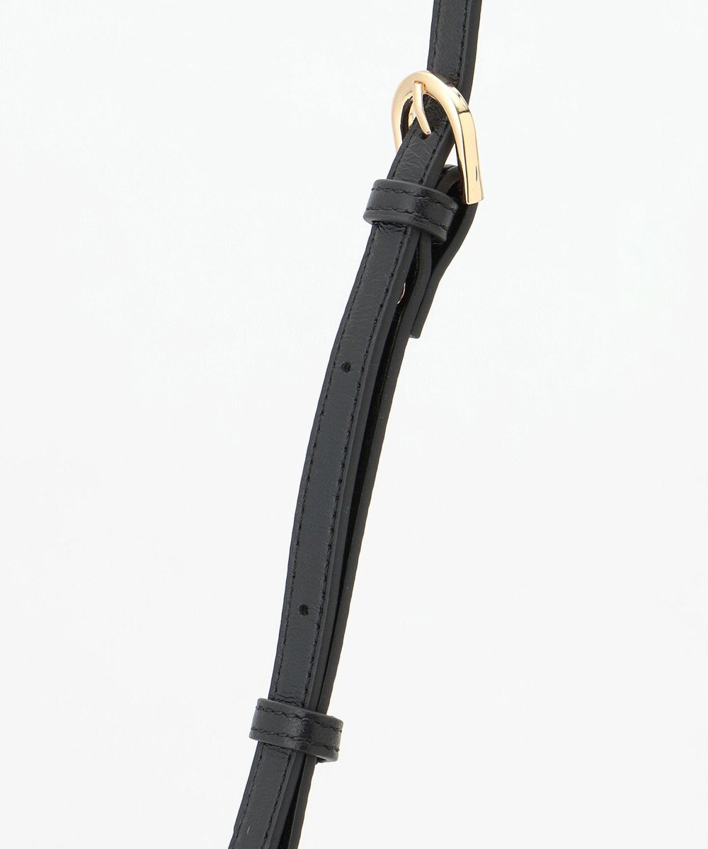 LA BAGAGERIE シープレザー　ギャザーミニバッグ 