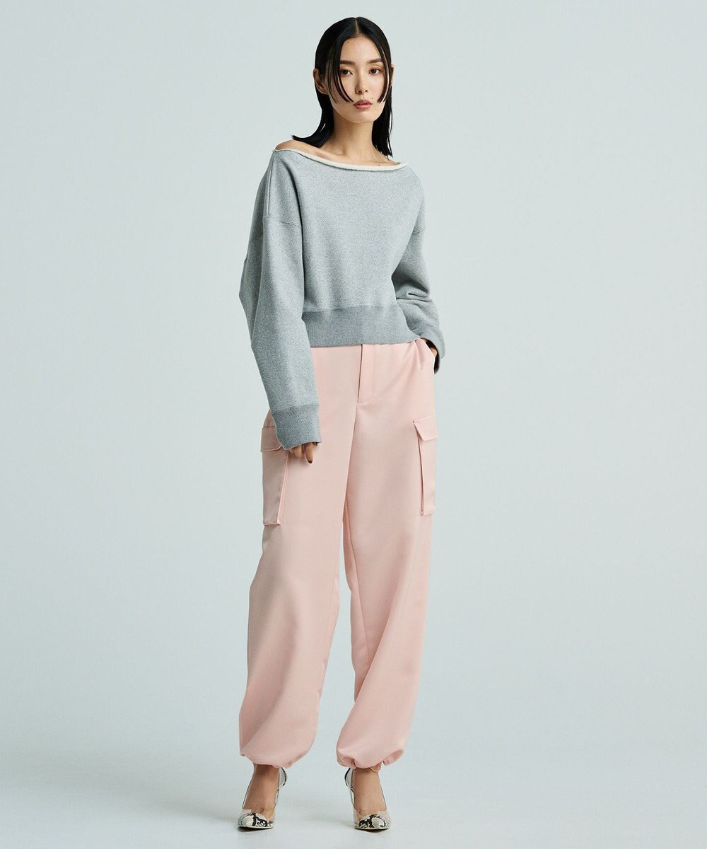 uncrave スウェット ショートトップス（uncrave WHITE） 