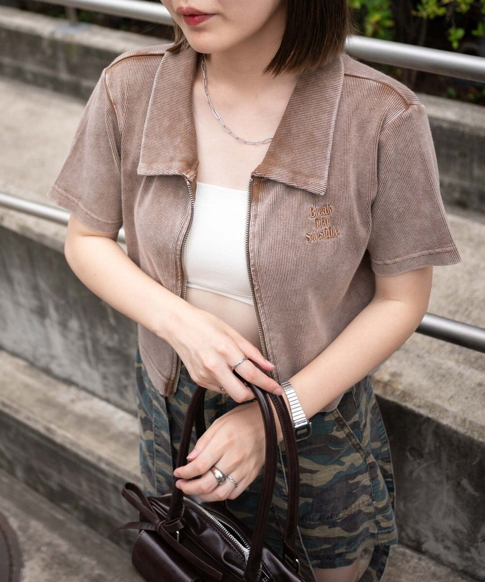 WEGO ダブルジップトップス 