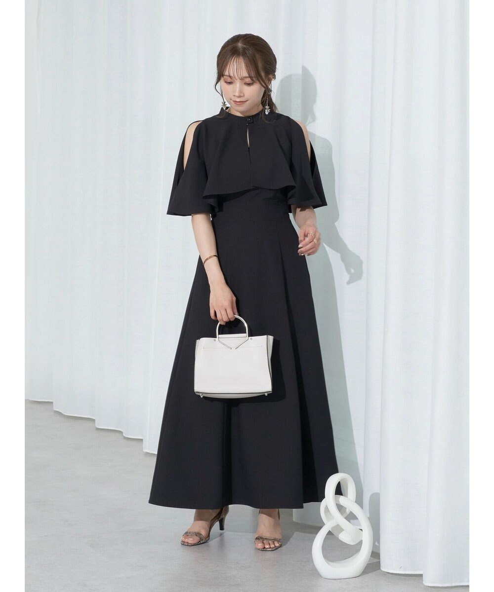 earth music&ecology ＳＥＴ２点ケープ＋キャミワンピース 