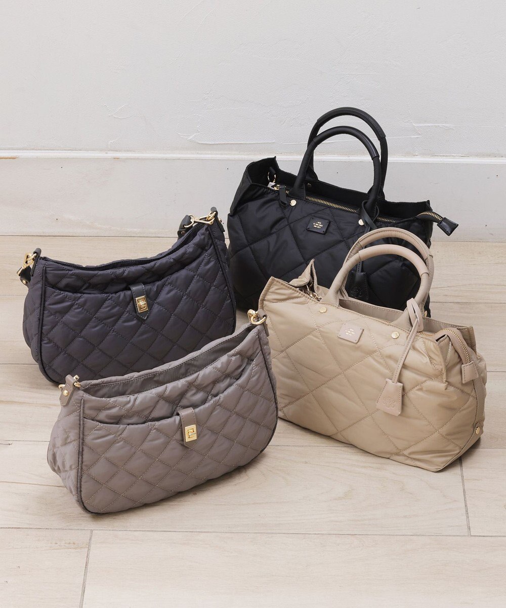 J.PRESS LADIES 【2way】ボンディングキルト トート バッグ 