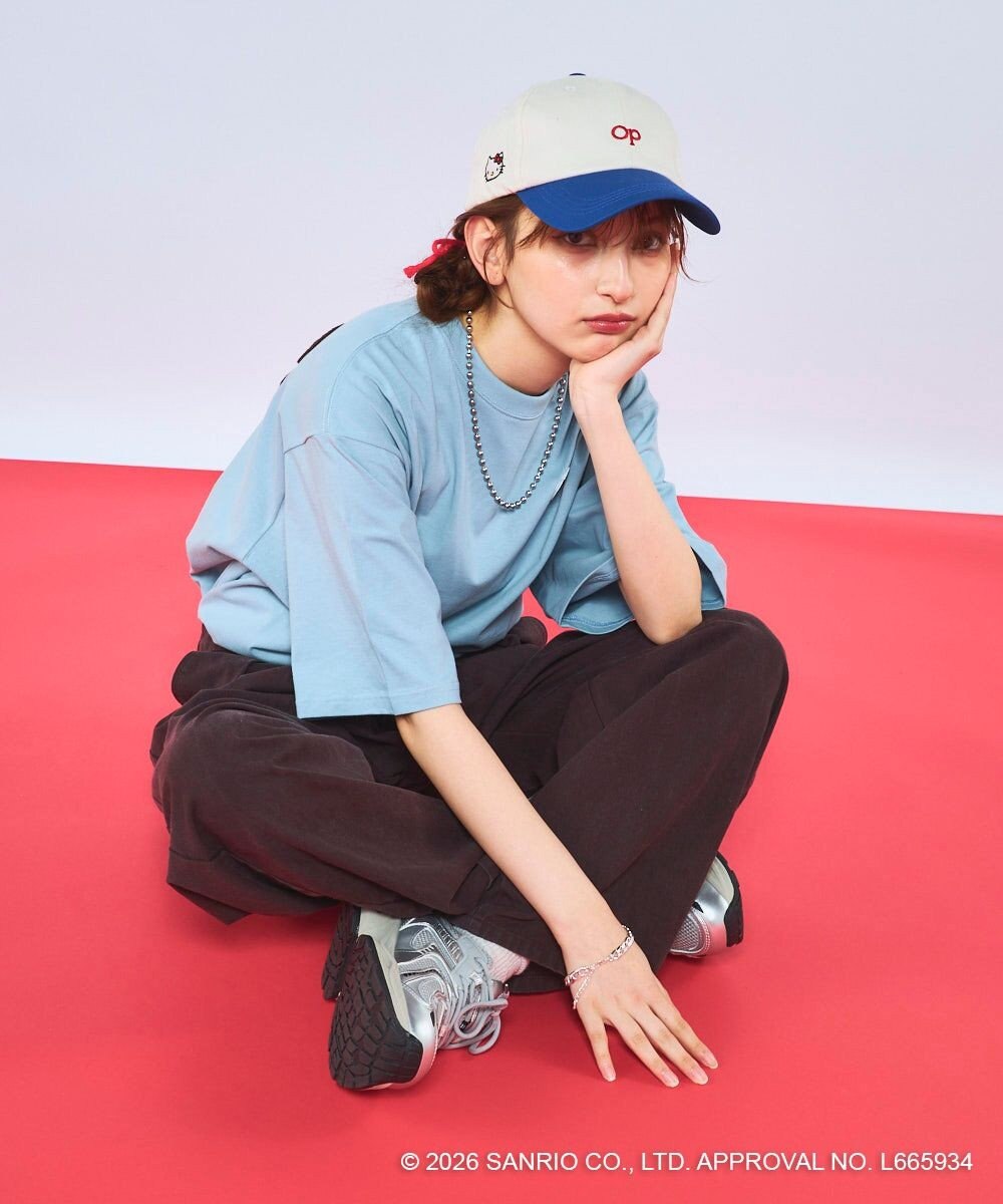 OP／FILA 【Ocean Pacific×ハローキティ】ワンポイントキャップ 
