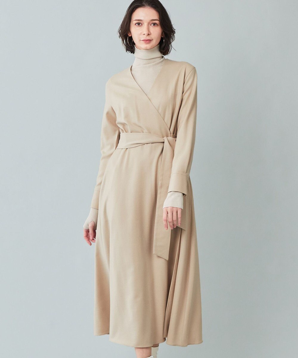 Cotignac カシュクールワンピース Beige ファッション通販 公式通販 オンワード クローゼット Cotignac カシュクールワンピース Beige ファッション通販 公式通販 オンワード クローゼット