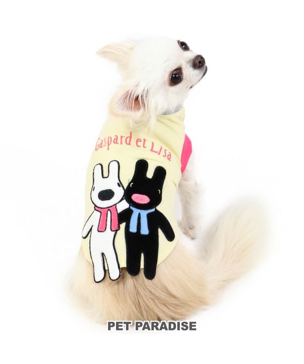 PET PARADISE 犬 服 夏服 リサとガスパール Ｔシャツ 〔小型犬〕 二人柄 はみだし ペットウエア ペットウェア ドッグウエア ドッグウェア ベビー 超小型犬 小型犬 -