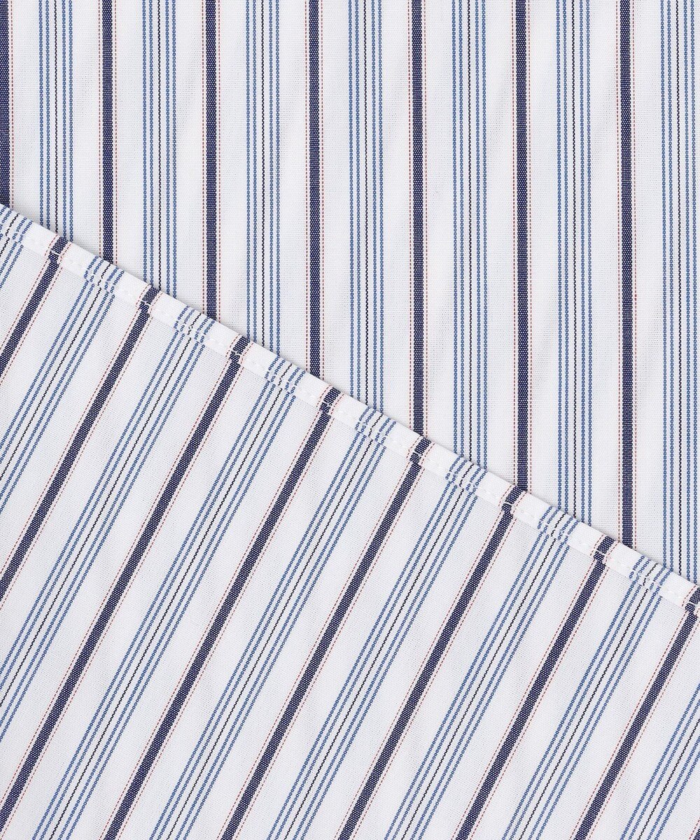 J.PRESS YORK STREET 【UNISEX】バンドカラー　ストライプシャツ 