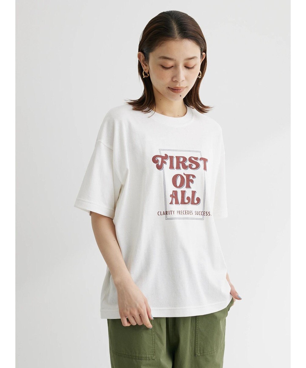 Green Parks ウ゛ィンテージプリントボックスＴシャツ 