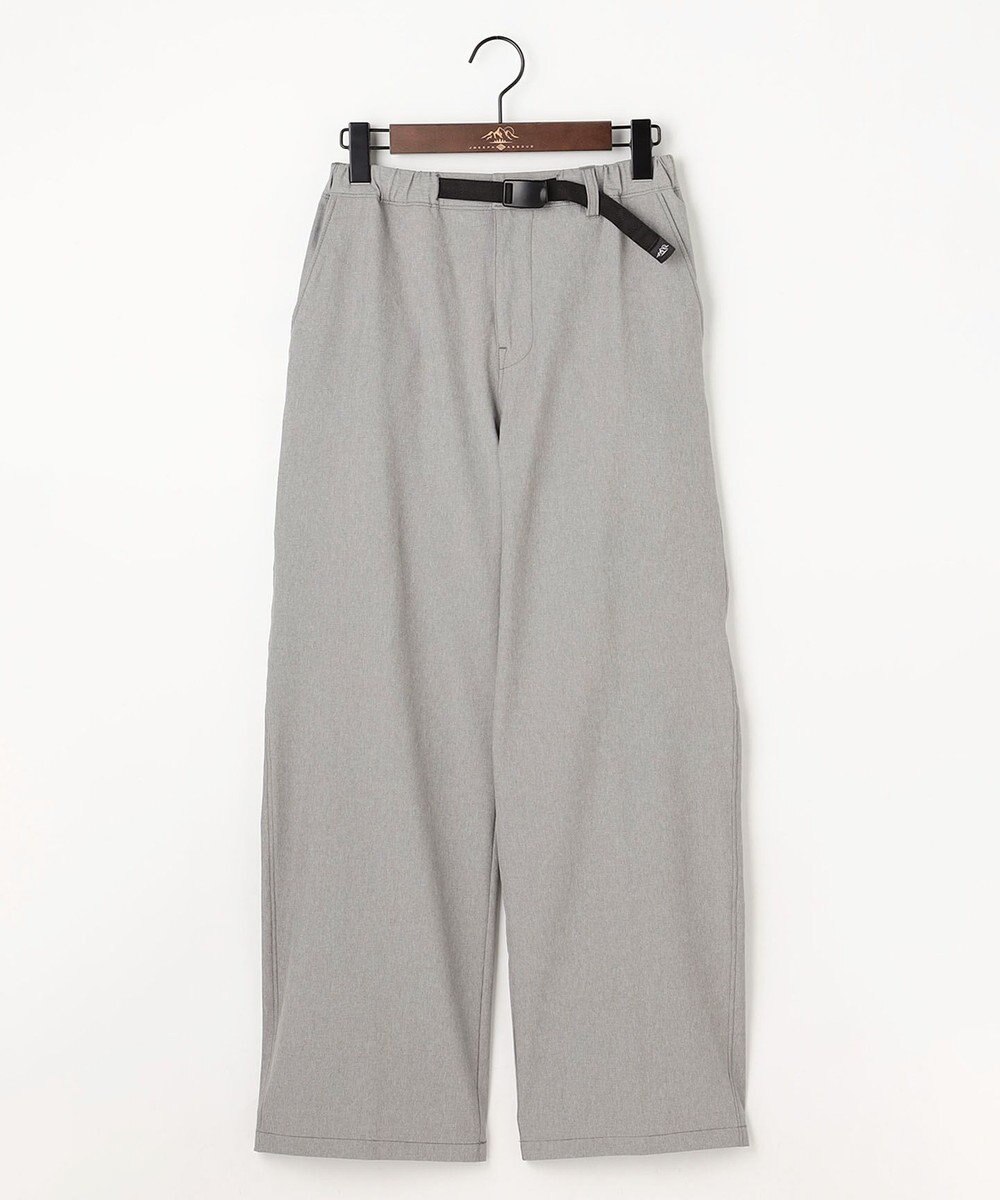 JOSEPH ABBOUD MOUNTAIN 【ストレッチ/5ポケット/ECO撥水/ソフト】ハイパワーシャンブレーピケストレッチ パンツ 