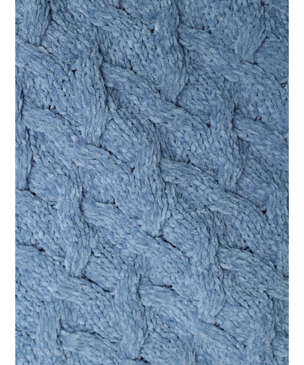 CRAFT STANDARD BOUTIQUE 洗えるモールケーブルニットチュニック 