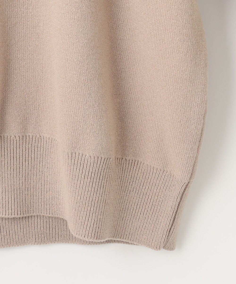 Feroux 【洗える】ファースリーブ ニットプルオーバー 