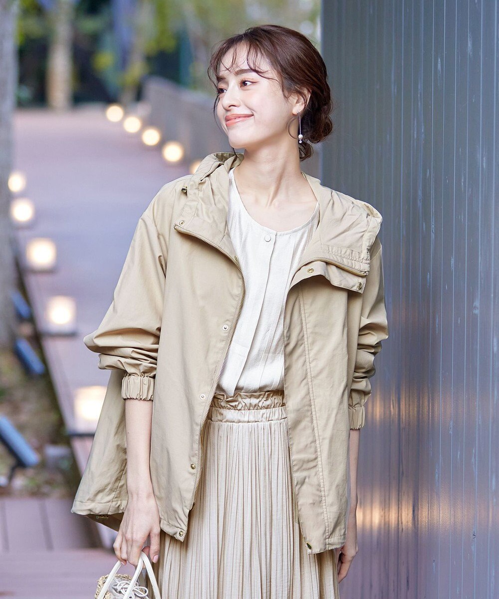 Tiaclasse 【洗える】シアーピンタックブラウス 