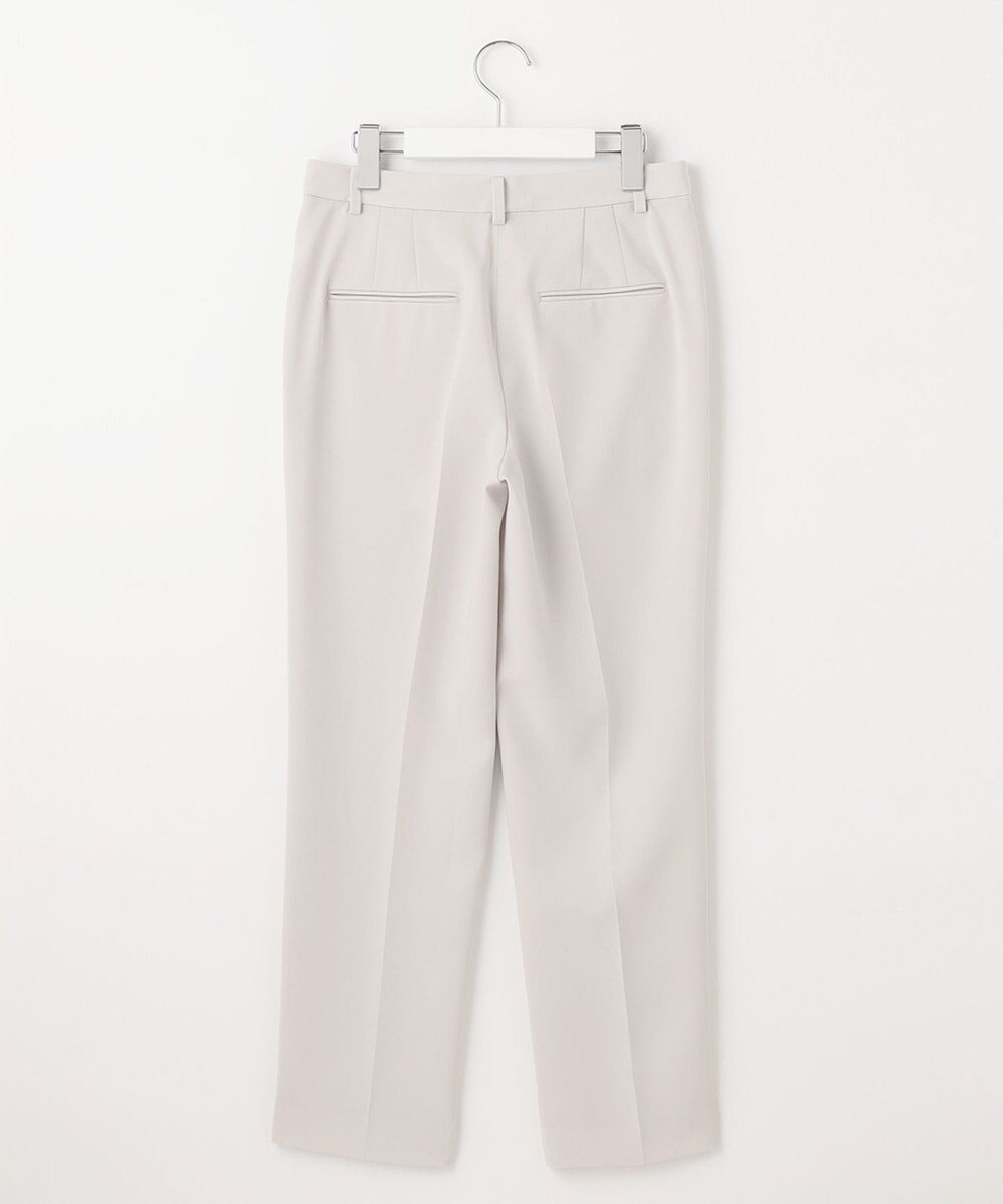 23区 【セットアップ対応】トリアセダブルジョーゼット パンツ 