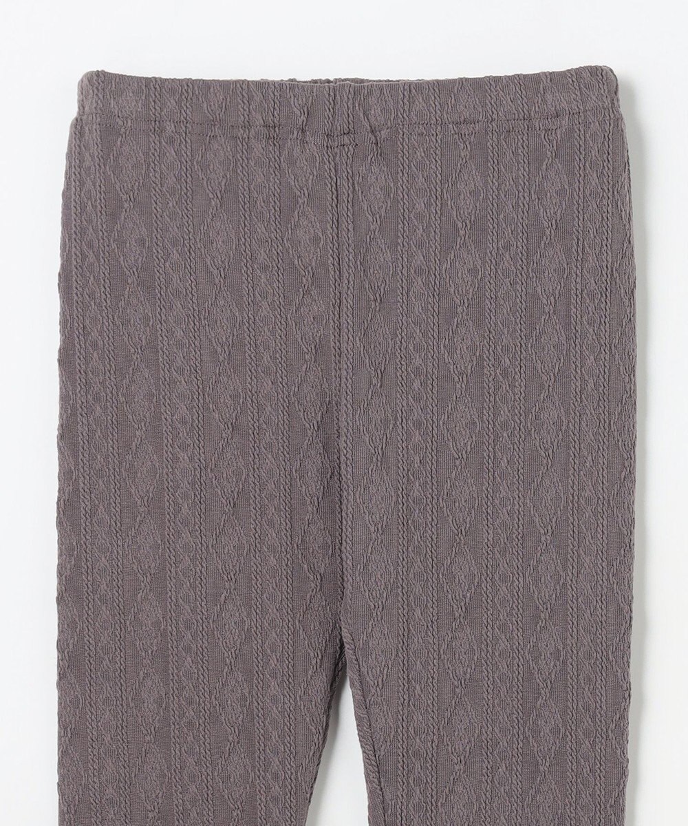 ANY KIDS ケーブル ジャガードレギンス 