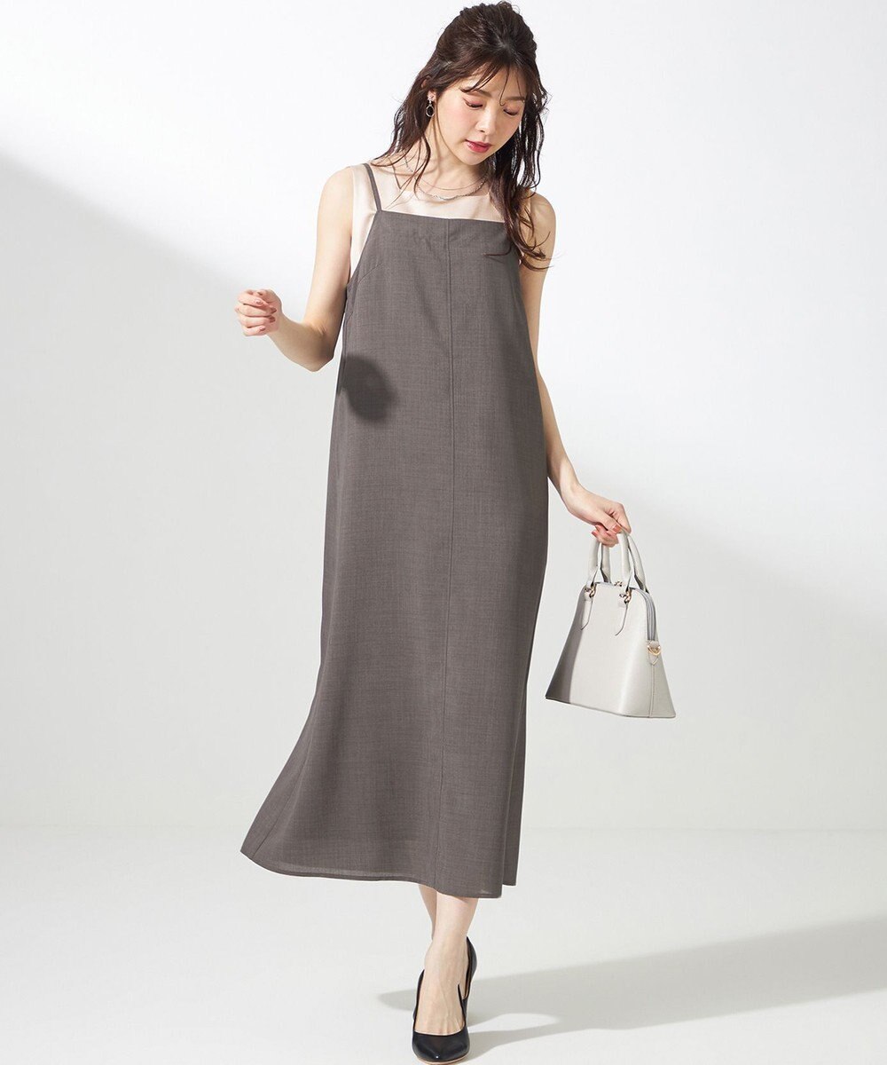 ANY SIS S 【接触冷感・速乾・UVカット・洗える】スイートクール キャミワンピース 