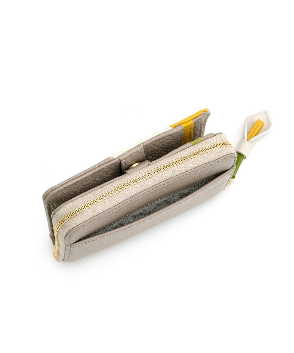 IBIZA プレーサ　ラウンド二つ折り財布 