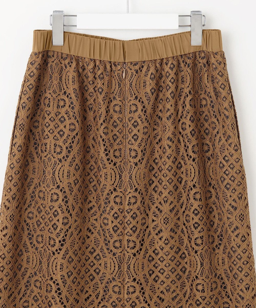 自由区 S 【SHIHOさん着用】バイカラーレース スカート 