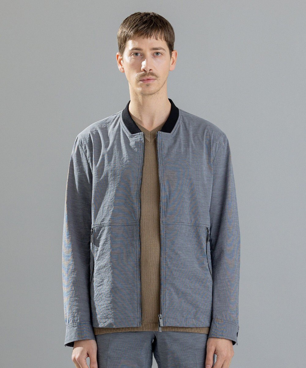 JOSEPH HOMME スーパーストレッチウェザー　ジップアップブルゾン 