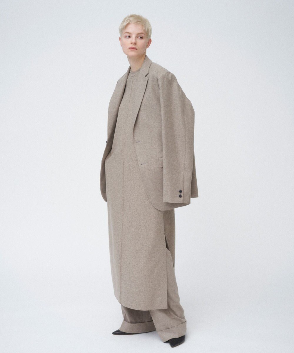 ATON MERINO COLLEGE FLANNEL | テーラードジャケット - UNISEX 