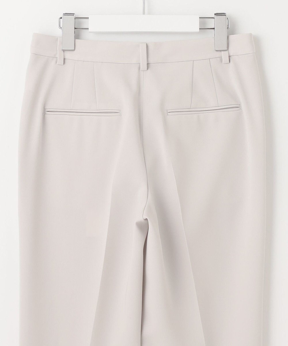 23区 【セットアップ対応】トリアセダブルジョーゼット パンツ 