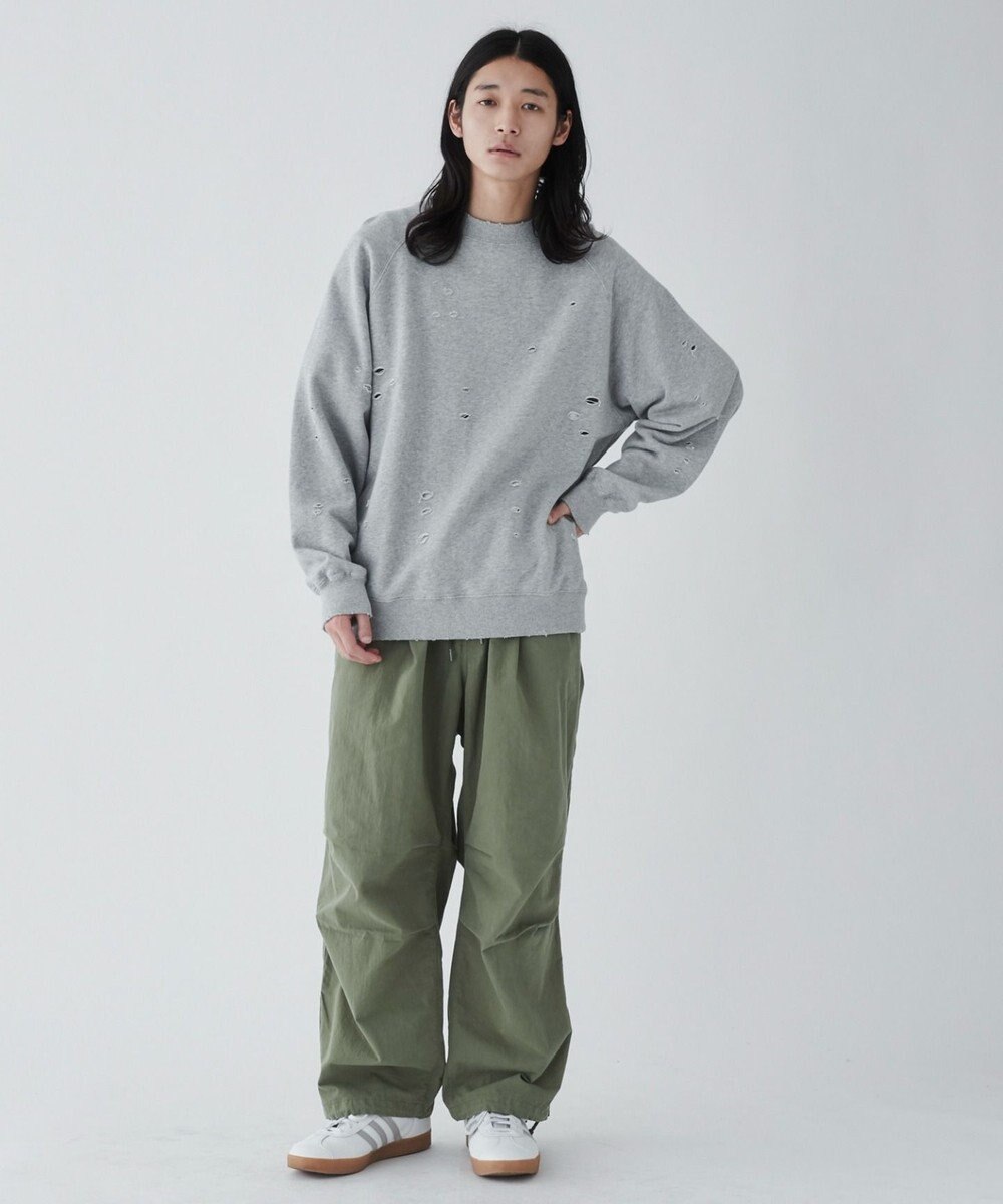 WEGO サイドスリットパラシュートパンツ 