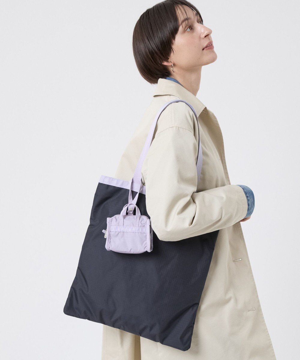 LeSportsac MICRO WEEKENDER CHARM/ソフトラベンダー 