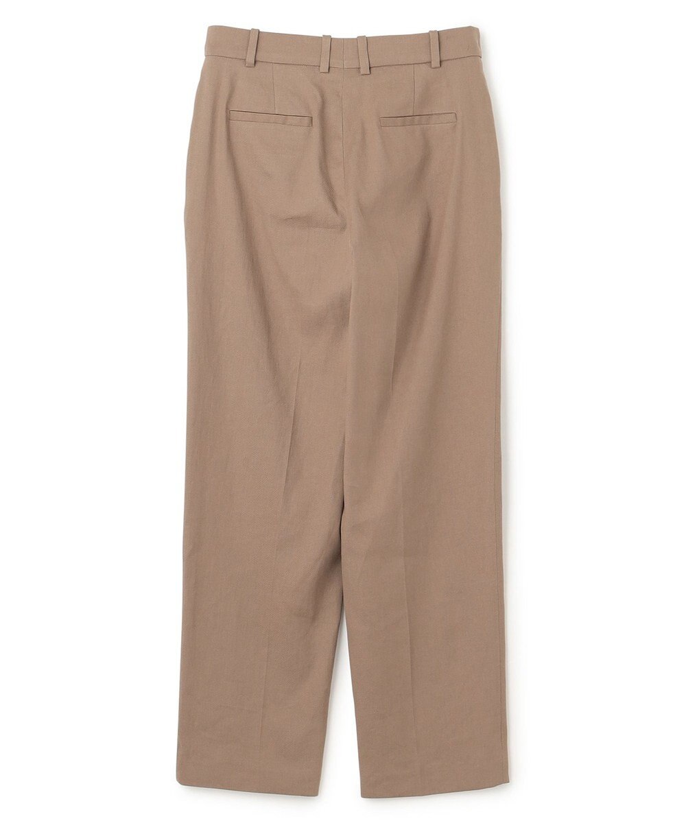 JOSEPH ストレッチリネンコットン　ストレートトラウザーズ 