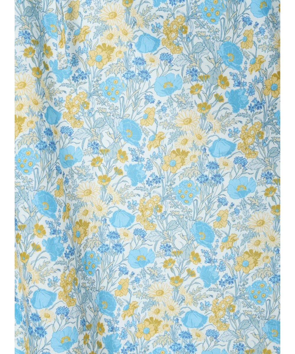 Te chichi 【LIBERTY FABRICS】フリルネックブラウス 