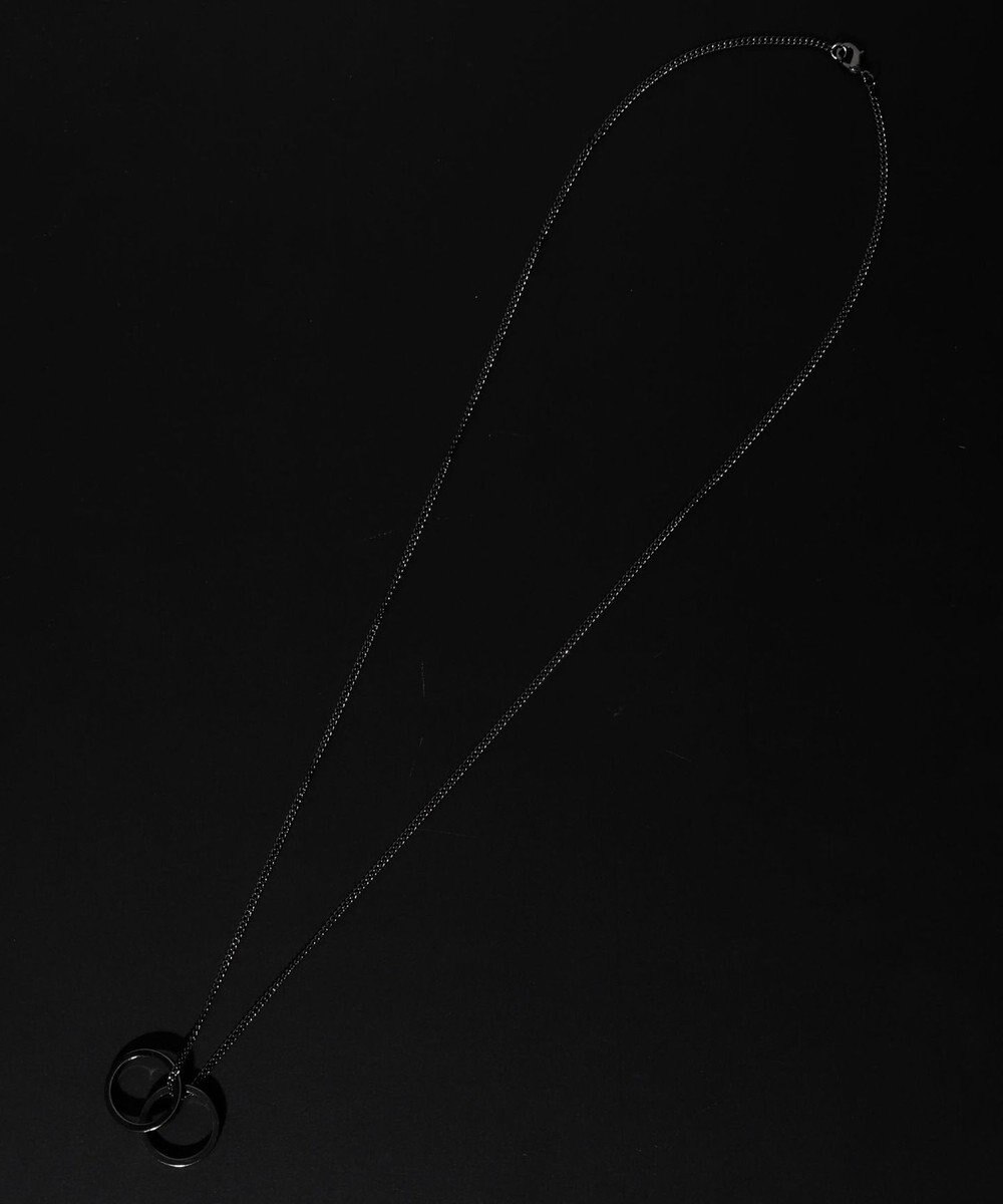 WEGO Mモチーフロングチェーンネックレス 