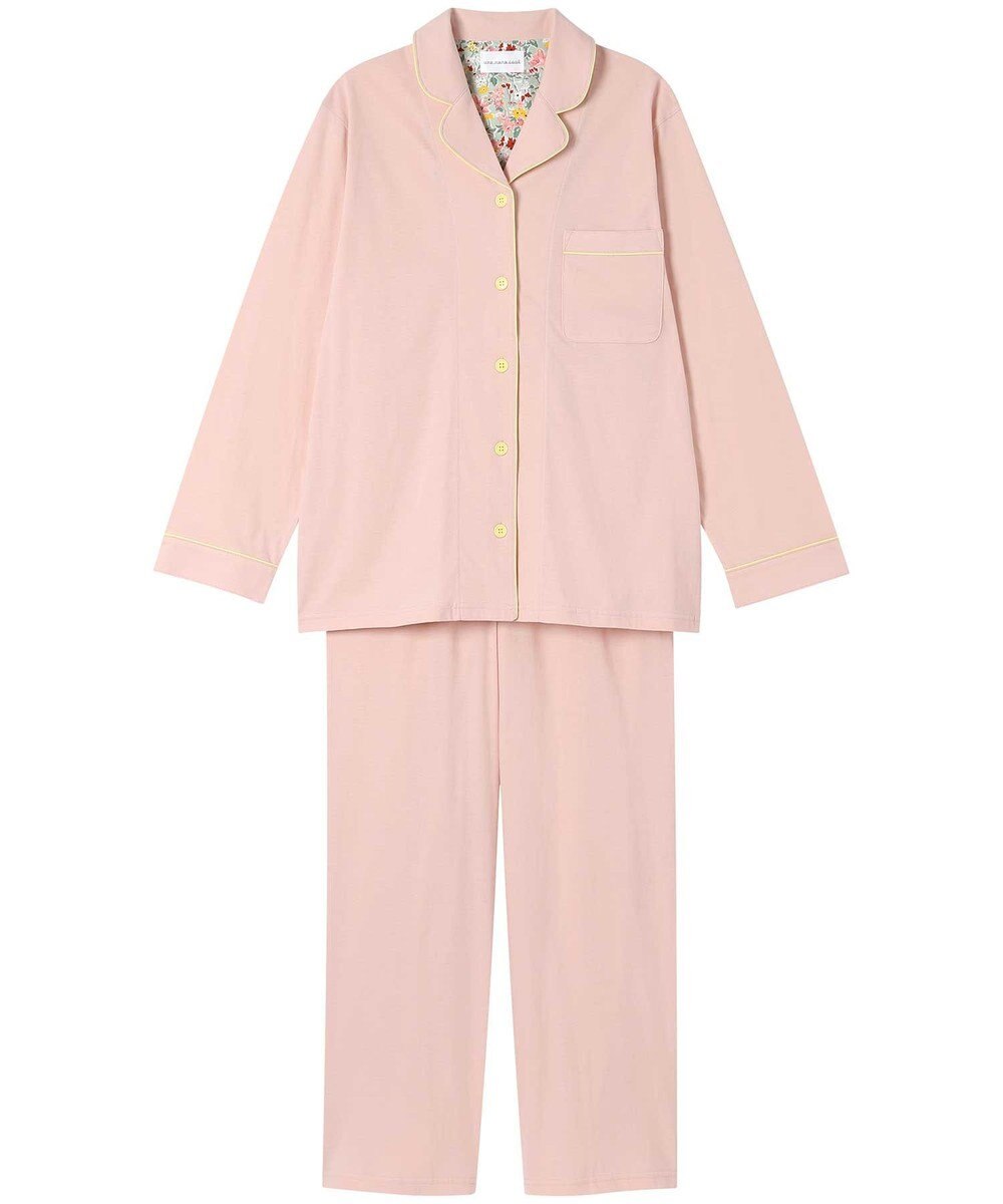 une nana cool 【綿100％】ハイゲージ天竺パジャマ　ＭＡＤＥ　ＷＩＴＨ　ＬＩＢＥＲＴＹ　ＦＡＢＲＩＣ 