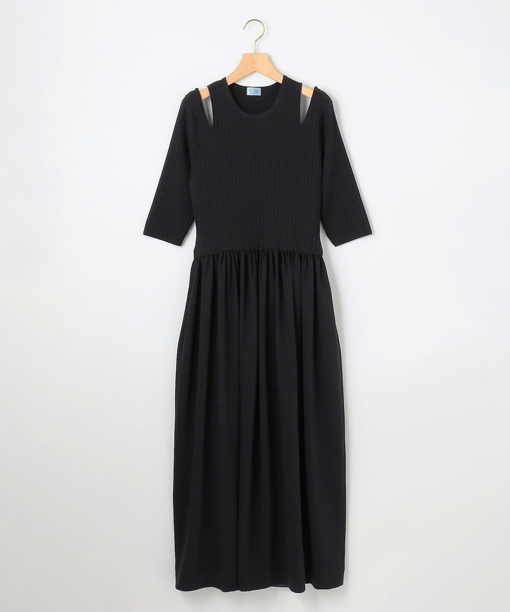 組曲 S 【組曲×setsuko sagittaire】ニットコンビドレス 